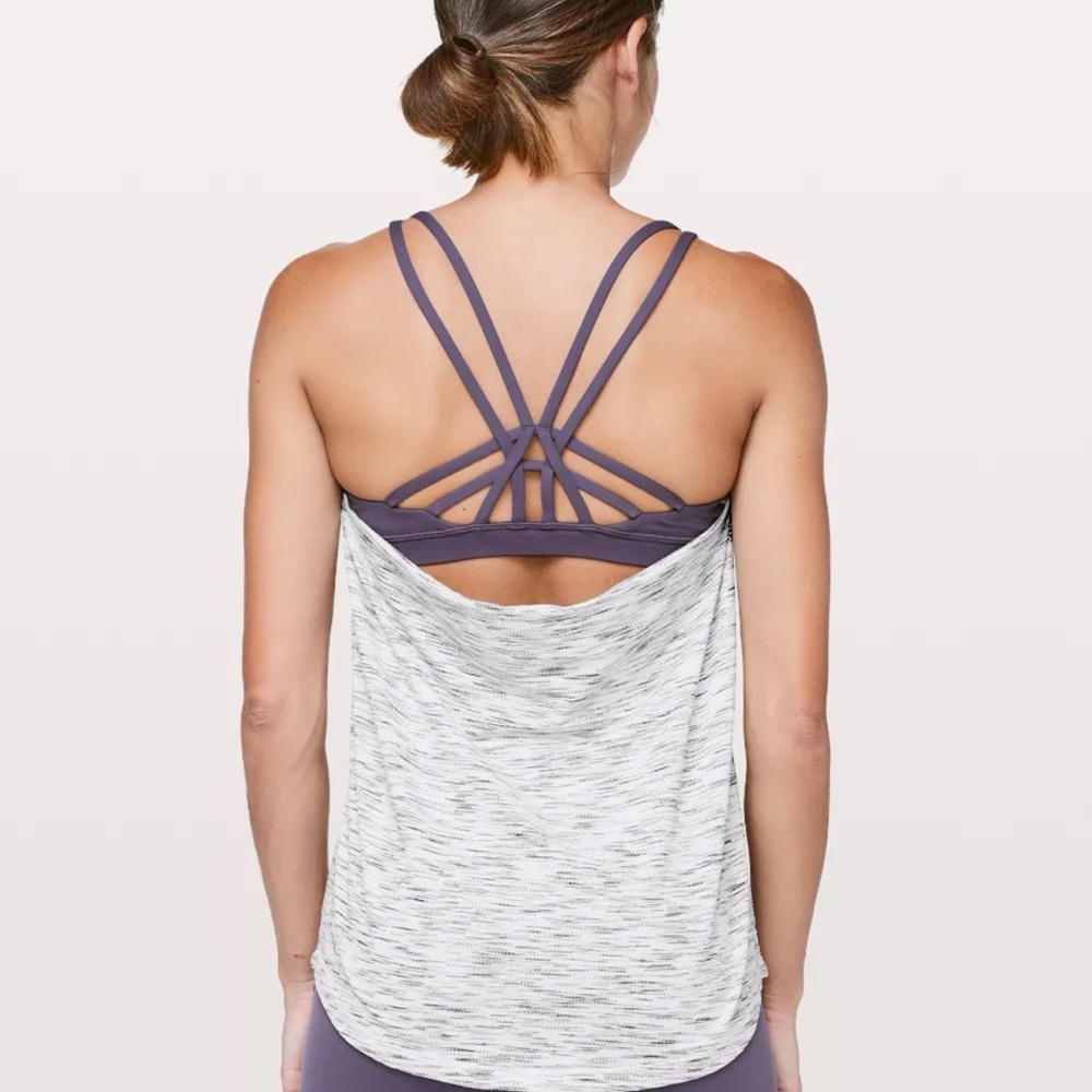 Lululemon- Top Moment to Movement 2 in 1 Tank Size 8